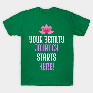 Beauty bloggers help with the journey T-Shirt